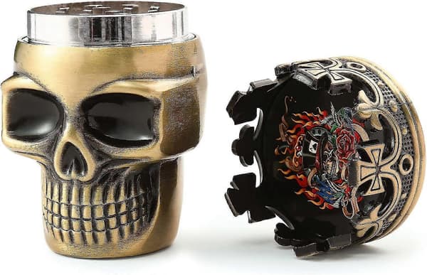 Skull Grinder, Krydderkvern Gave, 1.7 Tommer
