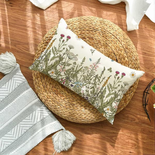 Pynteputetrekk for vår, 30 x 50 cm, putetrekkdekorasjon for sofa