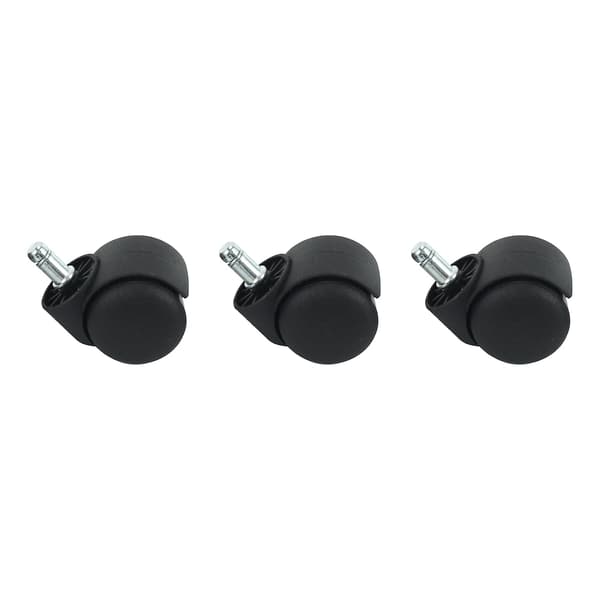 50mm Toimistotuolin Pyörät - 5 - Musta [DB]