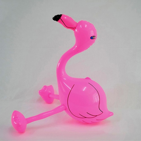 Oppblåsbar Flamingo Sommer Svømming Strandfest Vannflytende Leke Bassengdekorasjon Jikaix Rose Red