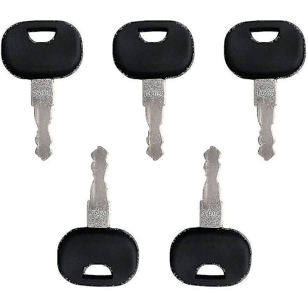 Nøkkel 14603 10 stk. Tenning erstatningsnøkler egnet for Fendt, Claas, Liebherr, Zetteleyer, Deutz, Manitou, New Holland, gravemaskin, laster etc. Betterl