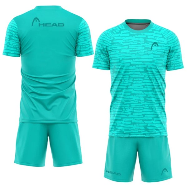 2024 Herre Åndbar Tennis Sportswear Sommer Udendørs Sport Badminton Træningstøj Løs Løb T-Shirt Kortærmet Dragt MTRG-1149 M