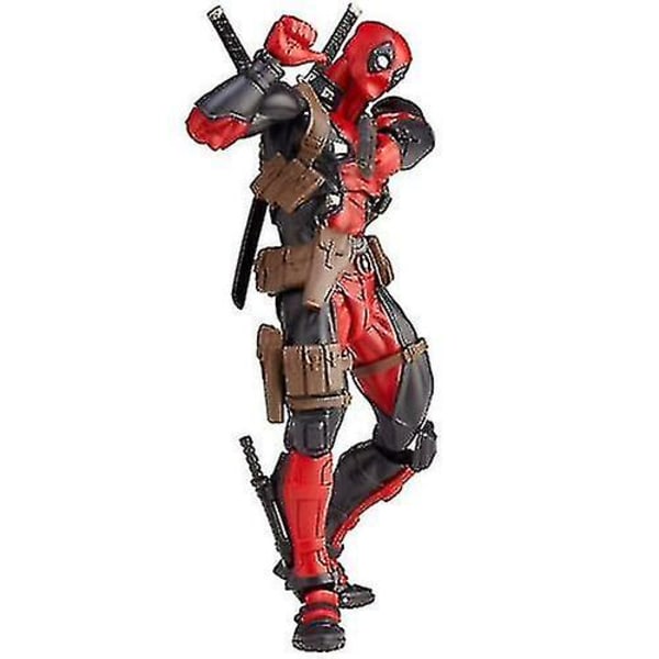 Marvel Legends X-men No.001 Deadpool Action Figure Amazing Revoltech Kaiyodo Toy_tmall