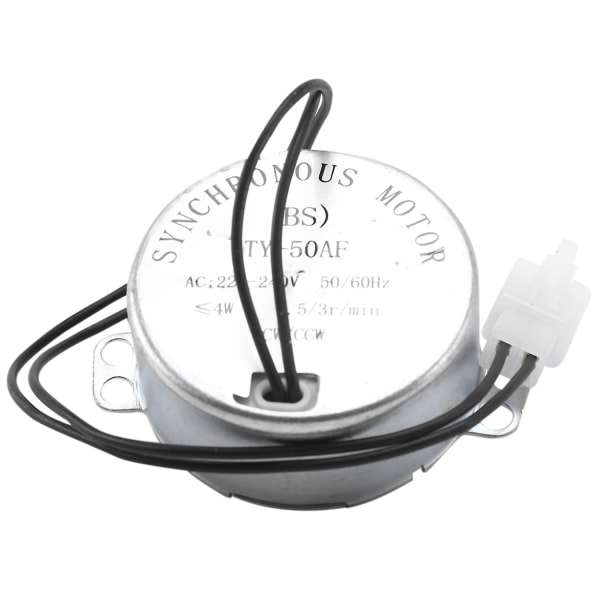 1 stk. Inkubator Automatisk Æggevendemotor Synkronmotor 2.5/3R/Min /Ccw Gård Kylling 220V As shown