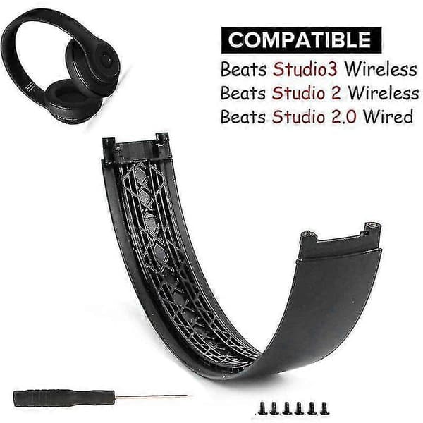 Udskiftnings-Tophovedbånd Reparation Fix Dele Til Beats Studio 2.0 Wired [DB]