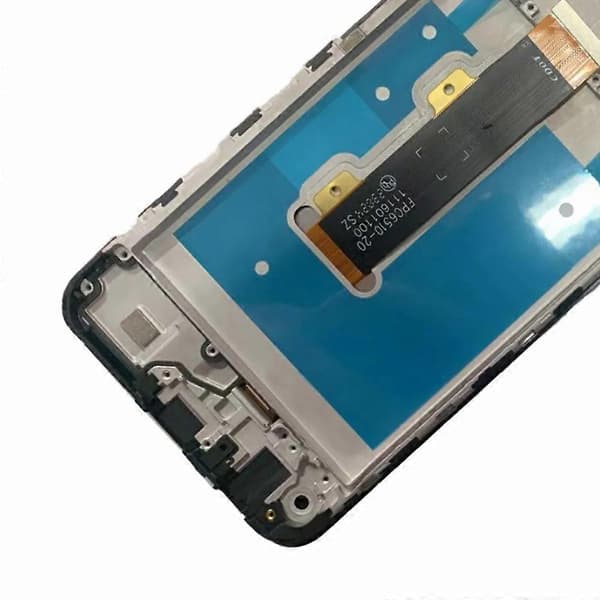 Til Nokia G22 Grade B LCD-skærm og digitizer-enhed + rammedel (uden logo)