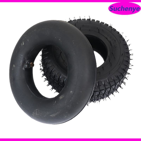 9x3.50-4 Pneumatisk Dekk 9 Tommer Ytre og Indre Dekk for Turf Rider Tread Lawnmower Golf ATV Pocket Bike Go Kart Mobility ScooterBY Inner and Outer