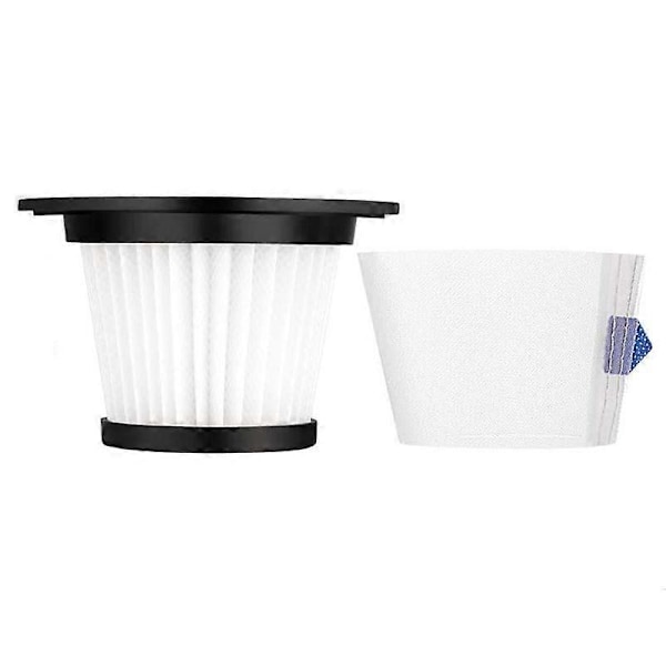 5 stk. Udskiftnings Hepa Filter til C17 T6 T1 Ledningsfri Støvsuger Dele Black white