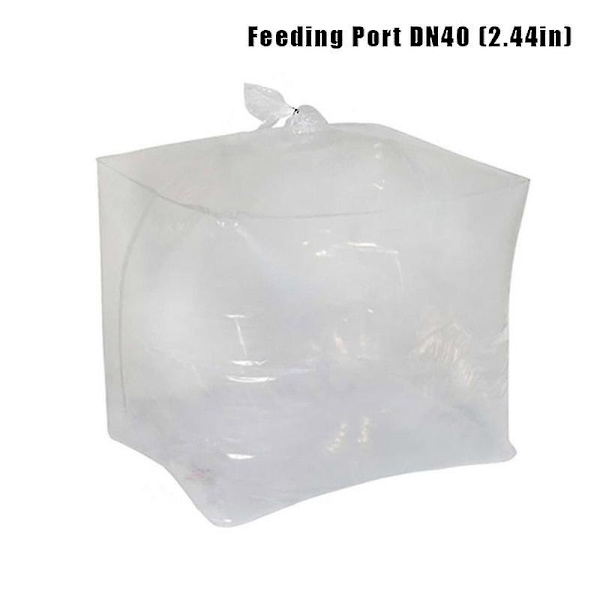 Bærbar IBC Ton Tønde Indre Pose Høj Kvalitet Multifunktionel Holdbar Ton Tønde Foret Pose EasyBY No Feeding Port