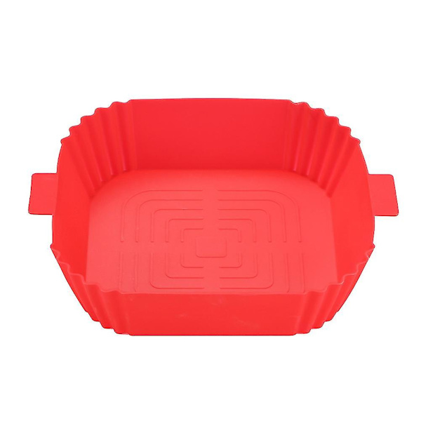 Silikon Bageplade Airfryer Silikon Bageplade Køkkenudstyr Silikon Bageplade Høj Kvalitet Red