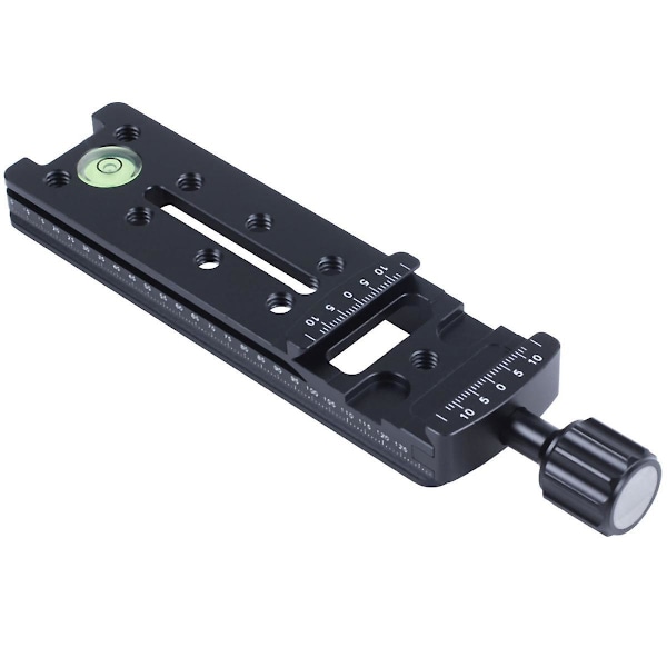 140mm Nodal Rail Glide med Hurtigudløsning Qr Klemme til Makro Panorama Arca Rr