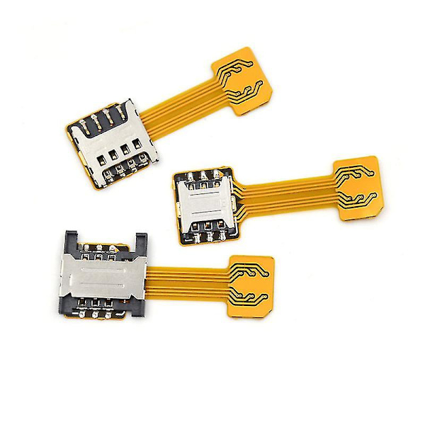 Hybrid Dual Micro Nano Sim-kort Adapter Konverter Udvidelse Sd Slot Android Hfmqv [DM] A2