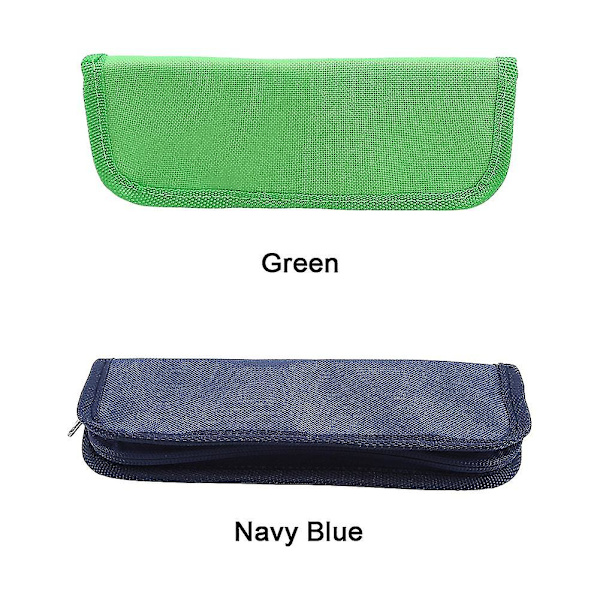 Diabeetikolle tarkoitettu lääkejäähdytyskassi vetoketjullinen, matkalle sopiva, 2 osastoa Navy Blue