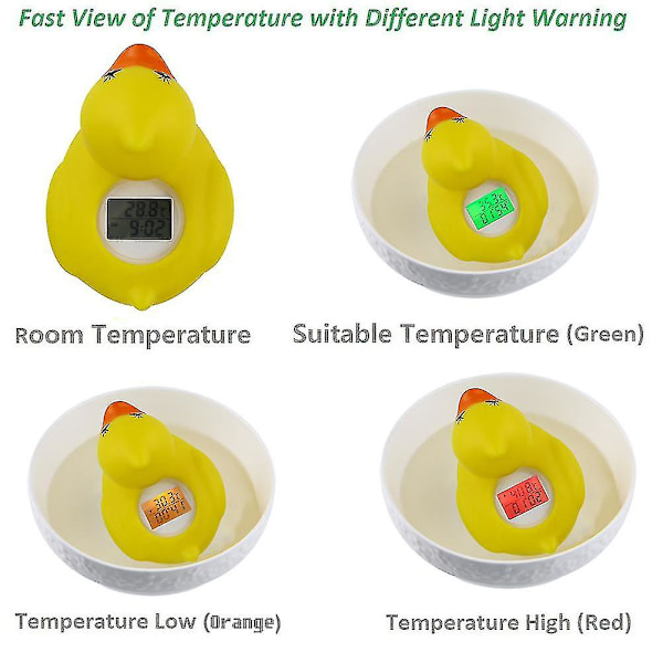 Baby Bade Termometer Badevandstemperatur Digitalt Rumtermometer And Flydende Termometer