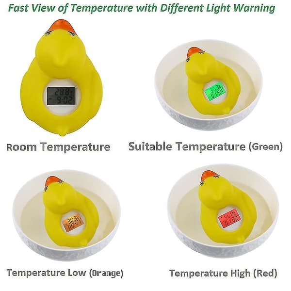 Baby Bade Termometer Badevanntemperatur Digitalt Romtermometer And Flytende Termometer