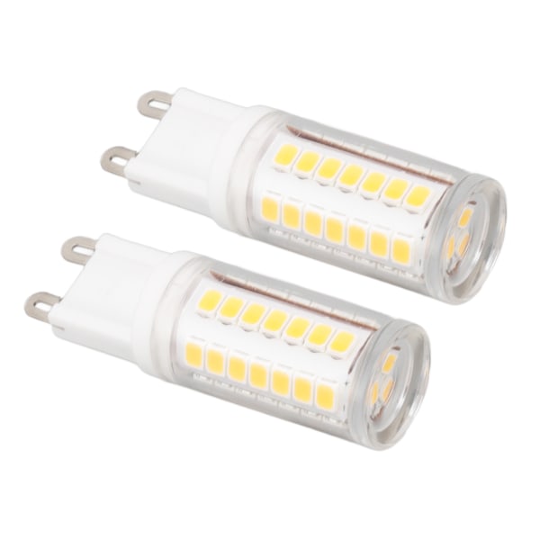 G9 pære øyebeskyttelse energisparende høy lysstyrke 3W 45 LED-pærer for taklampe AC 100-120V 2 stk