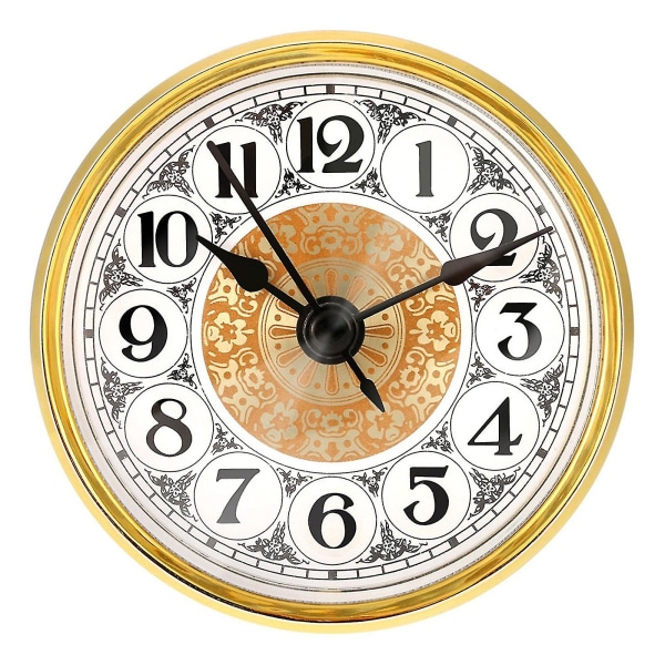 Classic Clock Craft Insert Clocks Movement Quartz Diameter 70mm NumberBY 5