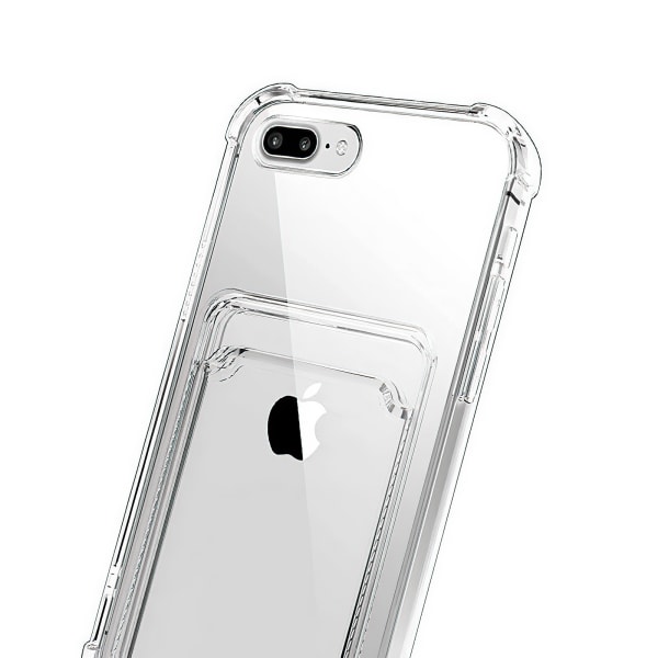 iPhone 7 Plus / 8 Plus - Card Case Protection Transparent