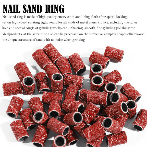 100-pack Nagelpolerings Sandpapper Manikyr & Pedikyr M