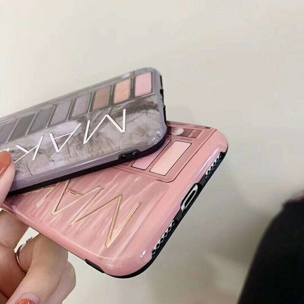 iPhone XR - Skal / Skydd / MakeUp Rosa