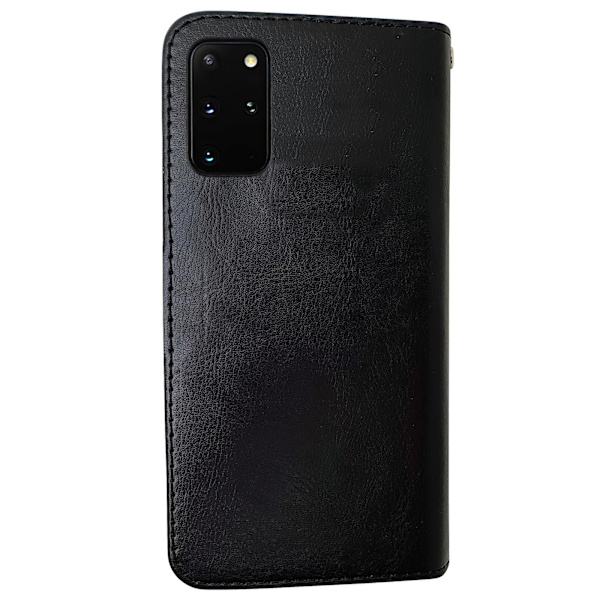 Samsung Galaxy S20 Plus - PU Læder Pung Etui Svart
