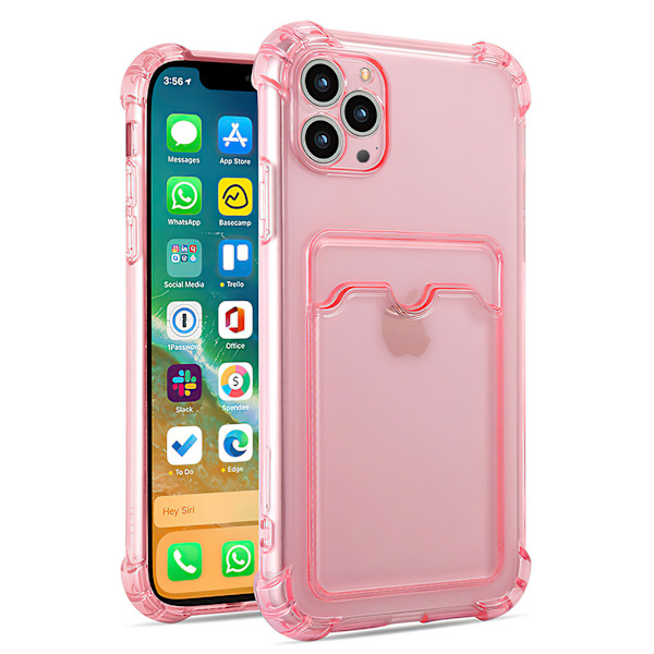 Suojaa iPhone 13 Pro - Kotelot, suojaus ja korttipaikka Grå