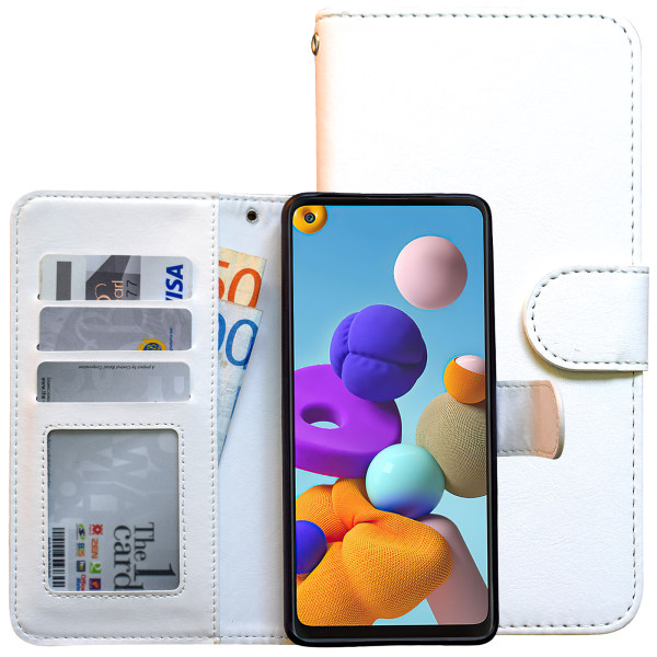 Suojaa Galaxy A21s - case! Brun