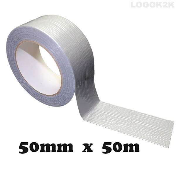 Monikäyttöinen kangasteippi kiinnitykseen, tiivistykseen ja sidontaan 50 mm x 5 m
