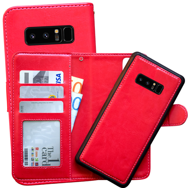 Samsung Galaxy Note 8 - case / lompakko Rosa