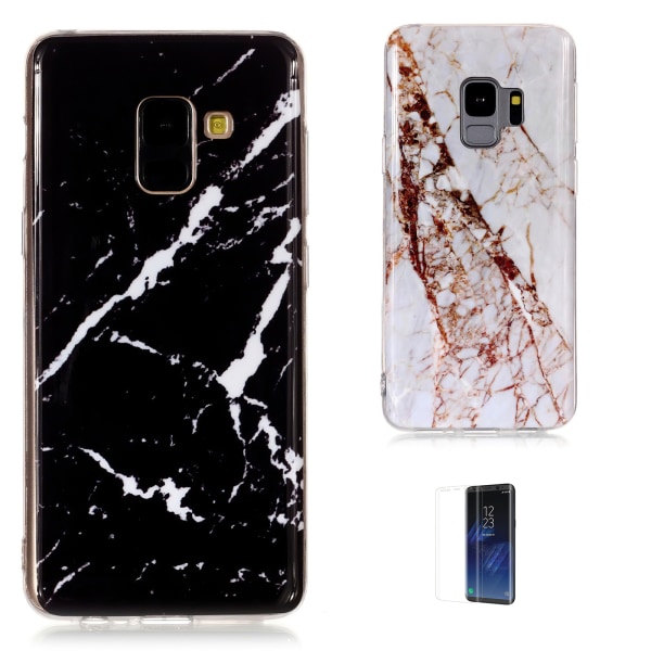 Beskyt din Galaxy S9 med Marble Cover Vit