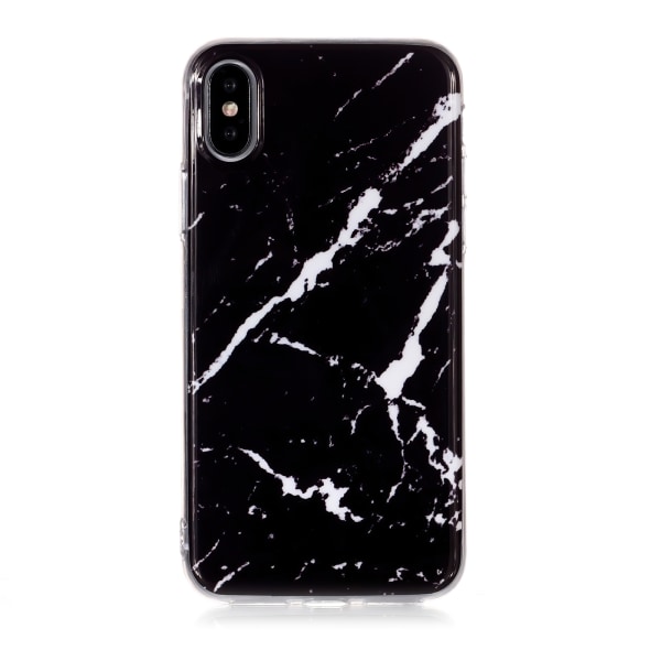 Beskyt din iPhone X/Xs med marmorcover! Vit