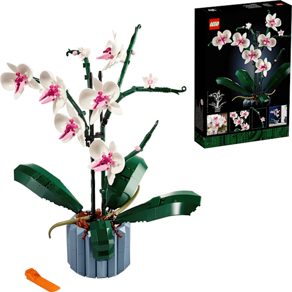 Luo Oma Eleganssisi LEGO 10311 Orkidea Rakennussarjalla