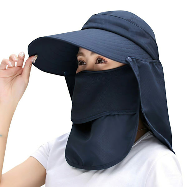 Solskydd Vikbart UV-skydd Fiskehatt Solhatt Beige