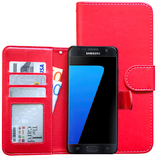Samsung Galaxy S7 - PU Læder Pung Etui