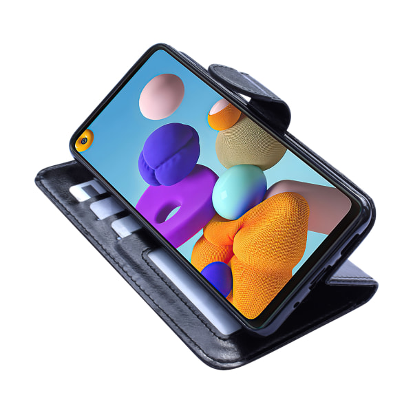 Suojaa Samsung Galaxy A21s - case Brun