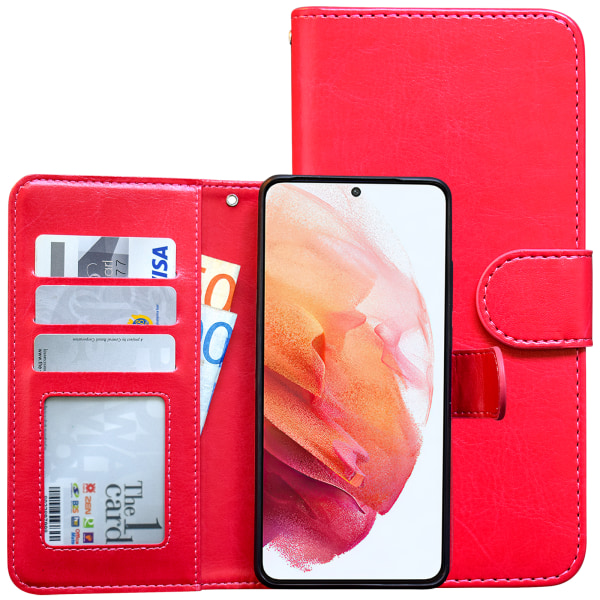 Samsung Galaxy A54 - PU Læderpung Etui Rosa