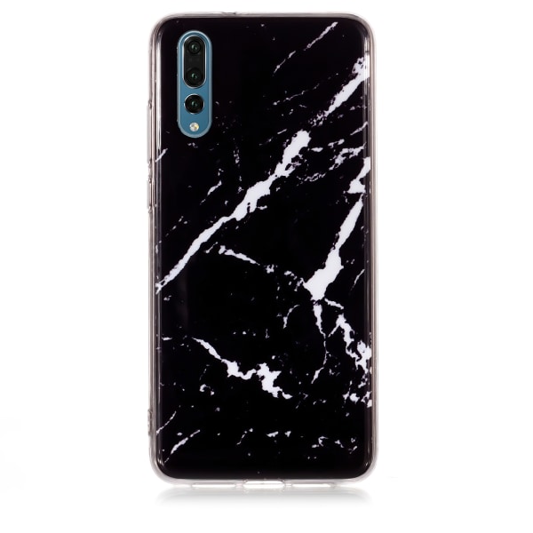 Beskyt din Huawei P30 med et Marble cover! Svart