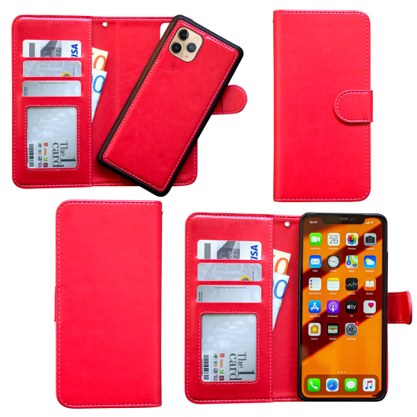 Komplettera din iPhone 11 Pro Max med en plånbok! Rosa