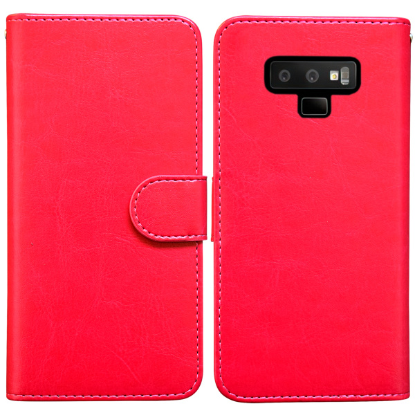 Komfort og beskyttelse Samsung Galaxy Note9 - Læderluksus! Rosa
