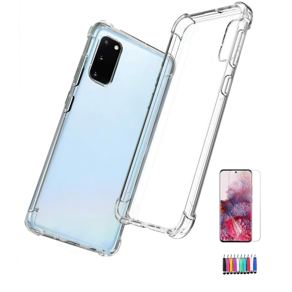 Samsung Galaxy S20 FE - Läpinäkyvä suojakotelo