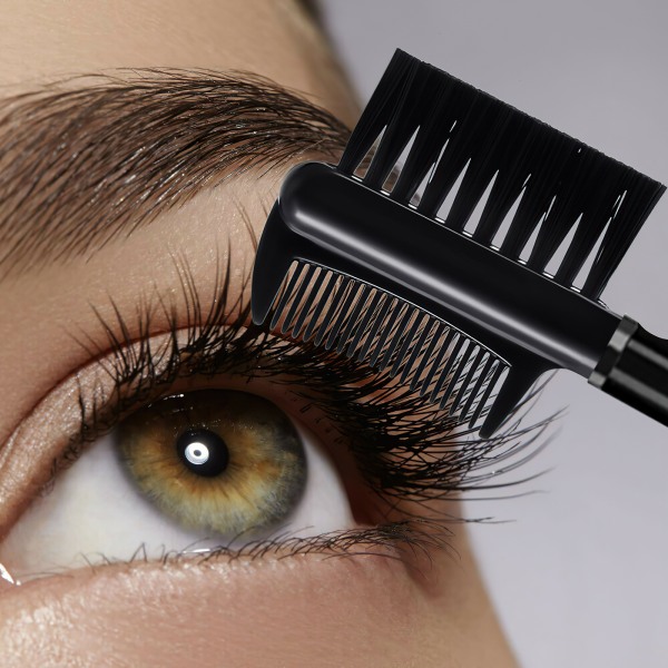 Ögonbrynskam Ögonbrynsborste - Eyebrow Eyelash Comb