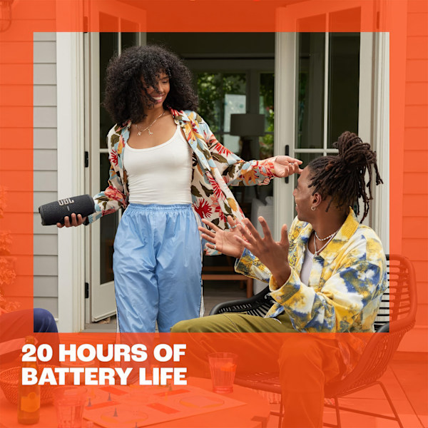 JBL Charge 5 - Kanna Mukaan Ip67 Ledi Bluetooth Kaiutin & Powerb Grå