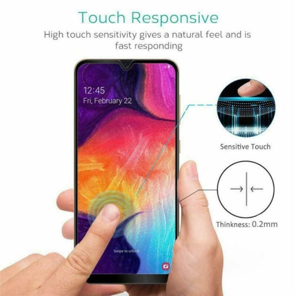 Samsung Galaxy A10 - Härdat Glas Skärmskydd