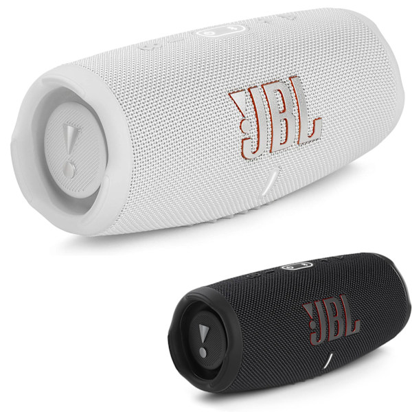 JBL Charge 5 - Bärbar Bluetooth-högtalare med Djup Bas IP67 Va Vit