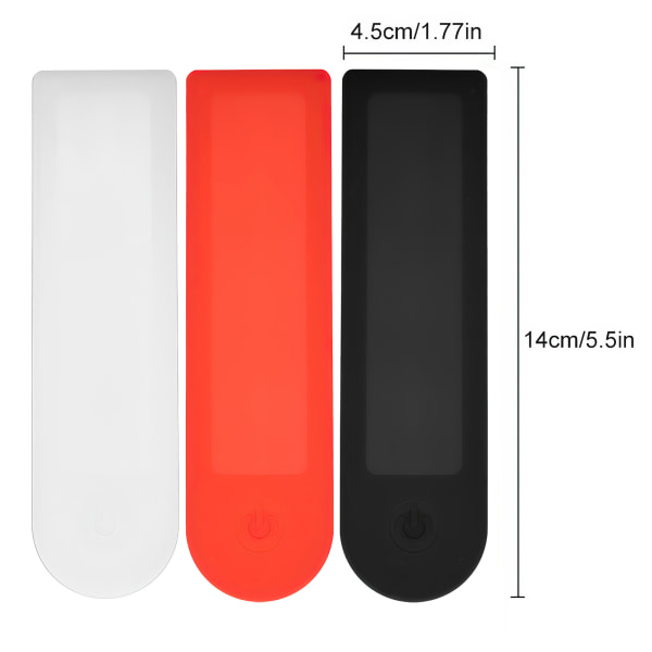 Scooter Display Skydd Skärmskydd för Xiaomi M365/PRO/PRO 2/1S Röd