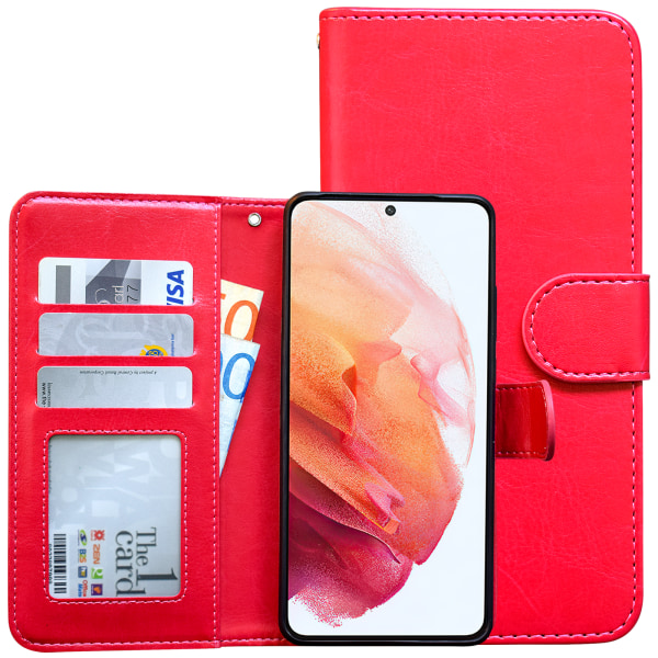 Samsung Galaxy A54 - PU-nahkainen case Rosa