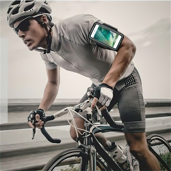 iPhone 14 Plus: Sportarmband för Optimerad Träning Vit