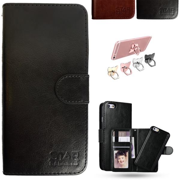 iPhone 7/8/SE (2020 & 2022) - PU Leather Wallet Case