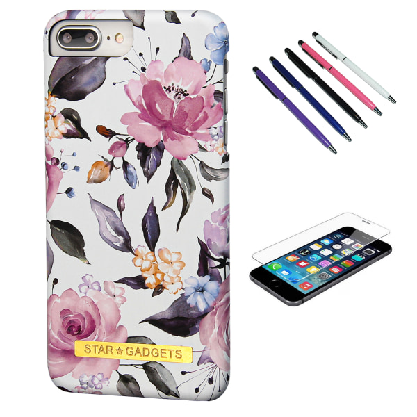iPhone 7 Plus / 8 Plus - Cover Protection Flowers