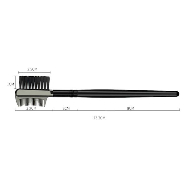 Ögonbrynskam Ögonbrynsborste - Eyebrow Eyelash Comb